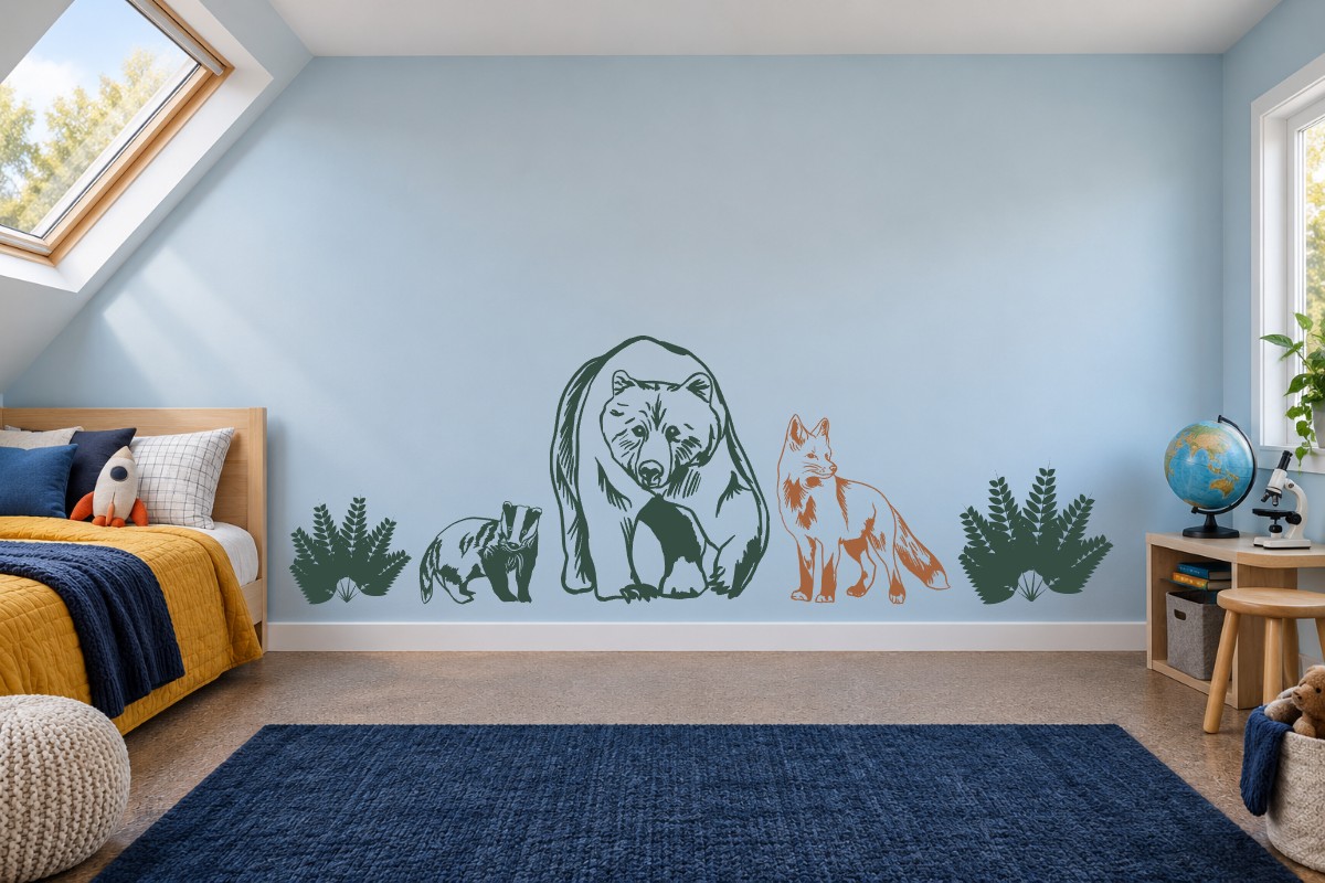 Bear & Fox Trail recommended arrangement