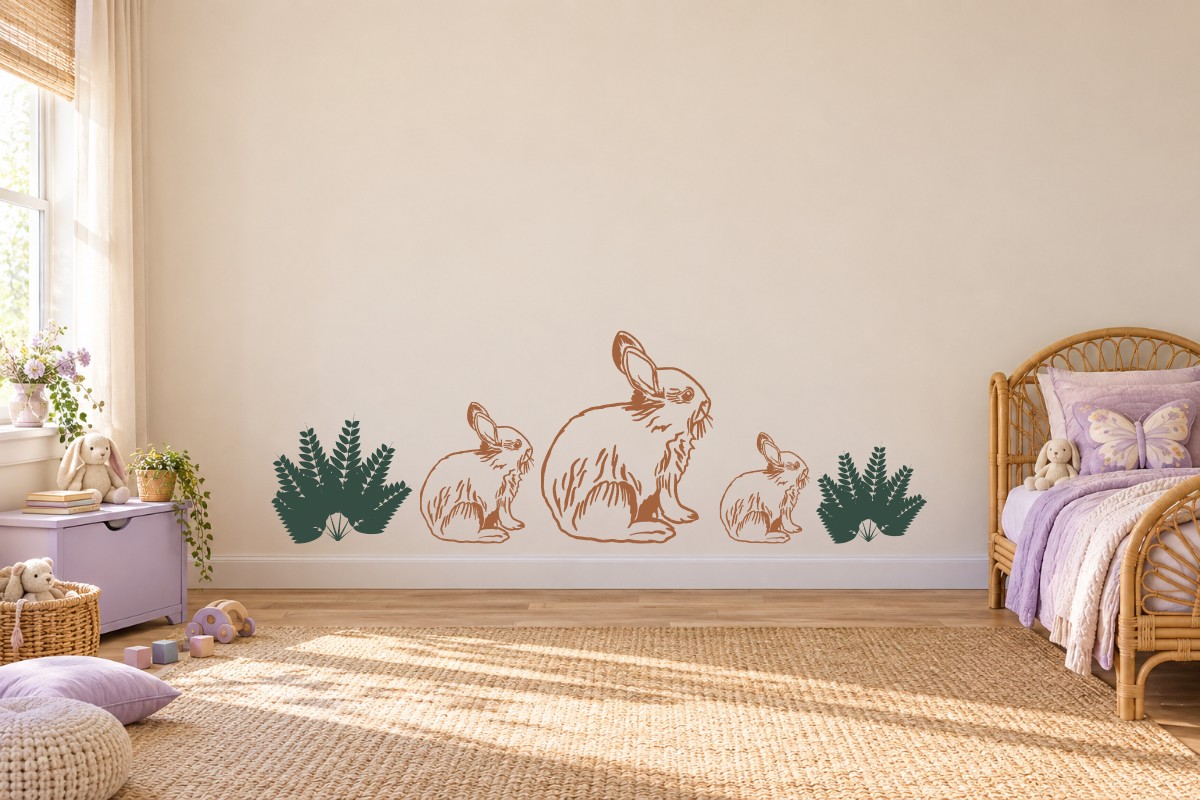 Rabbit Family Meadow recommended arrangement