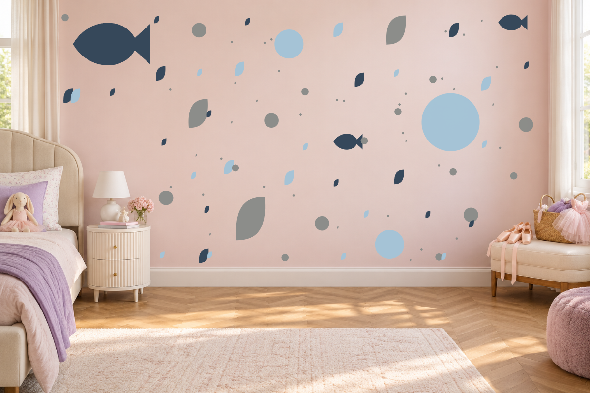 Little Fish Lagoon — exact recommended kit arranged in a kids’ room
