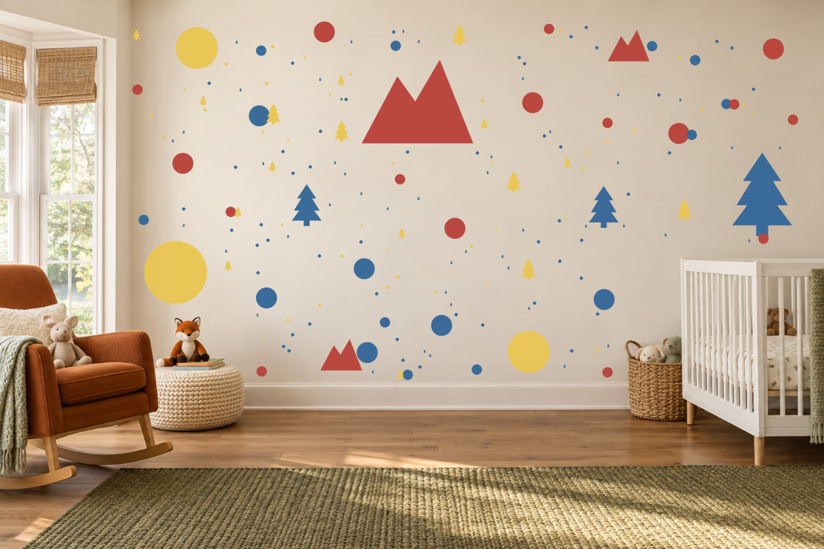 Mountain Hideaway — exact recommended kit arranged in a kids’ room