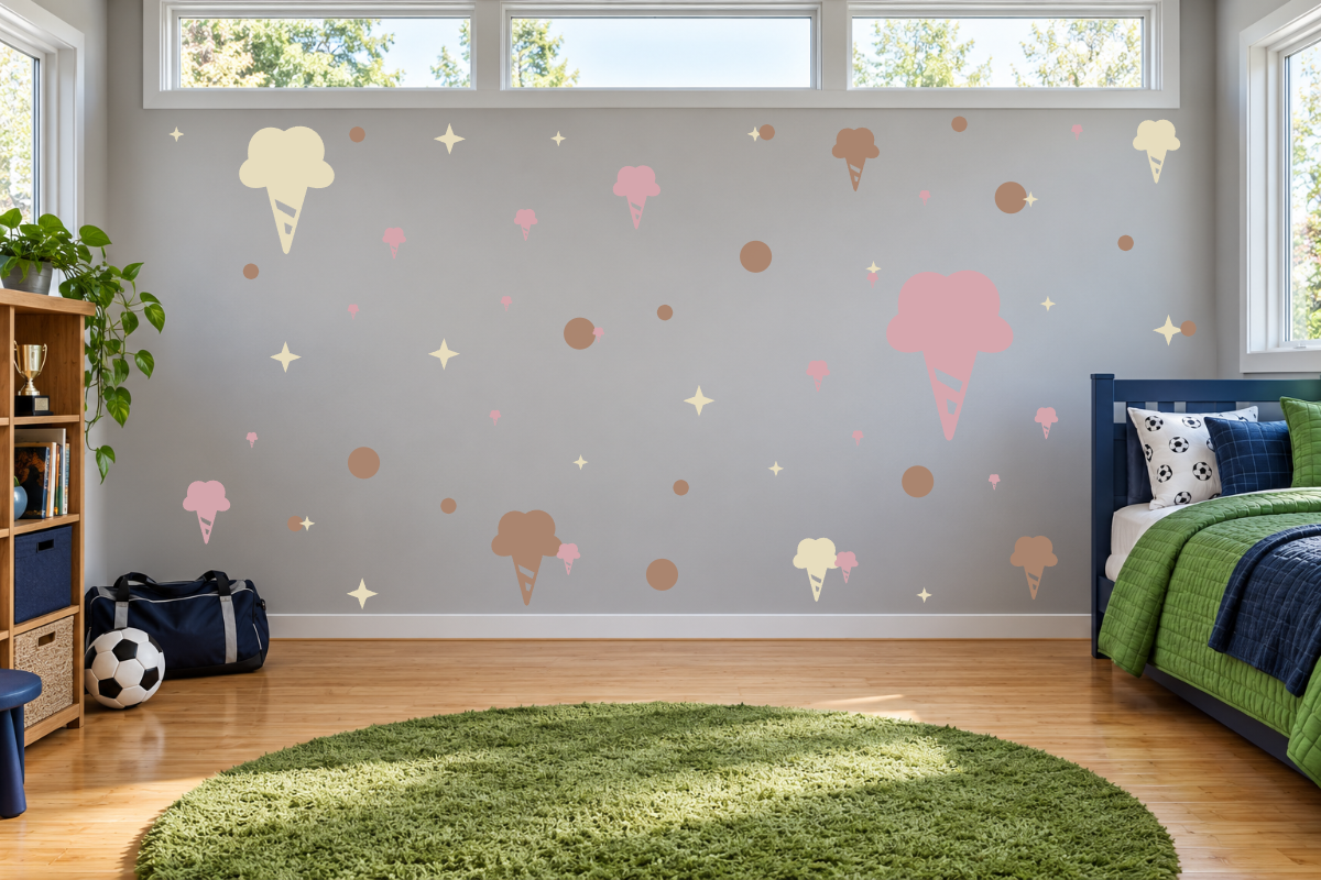 Scoop Shop — exact recommended kit arranged in a kids’ room
