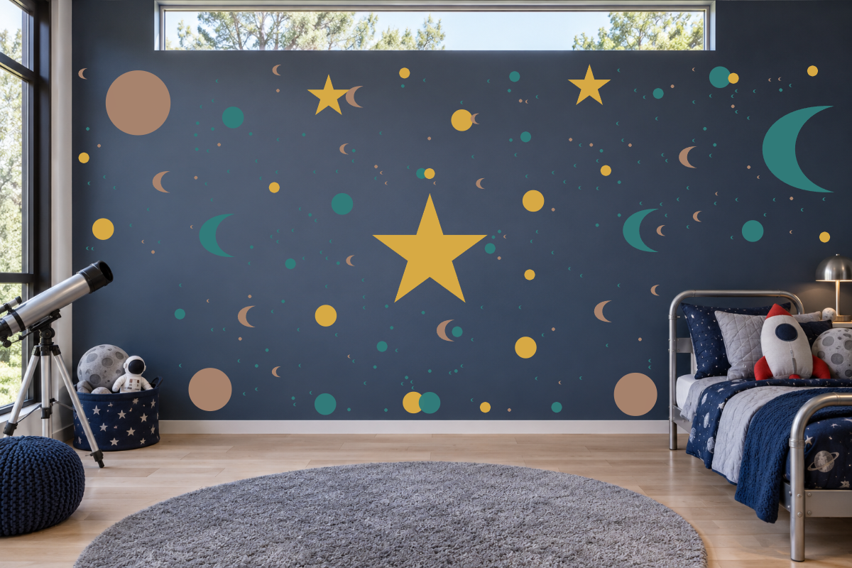 Starlight Dreams — exact recommended kit arranged in a kids’ room