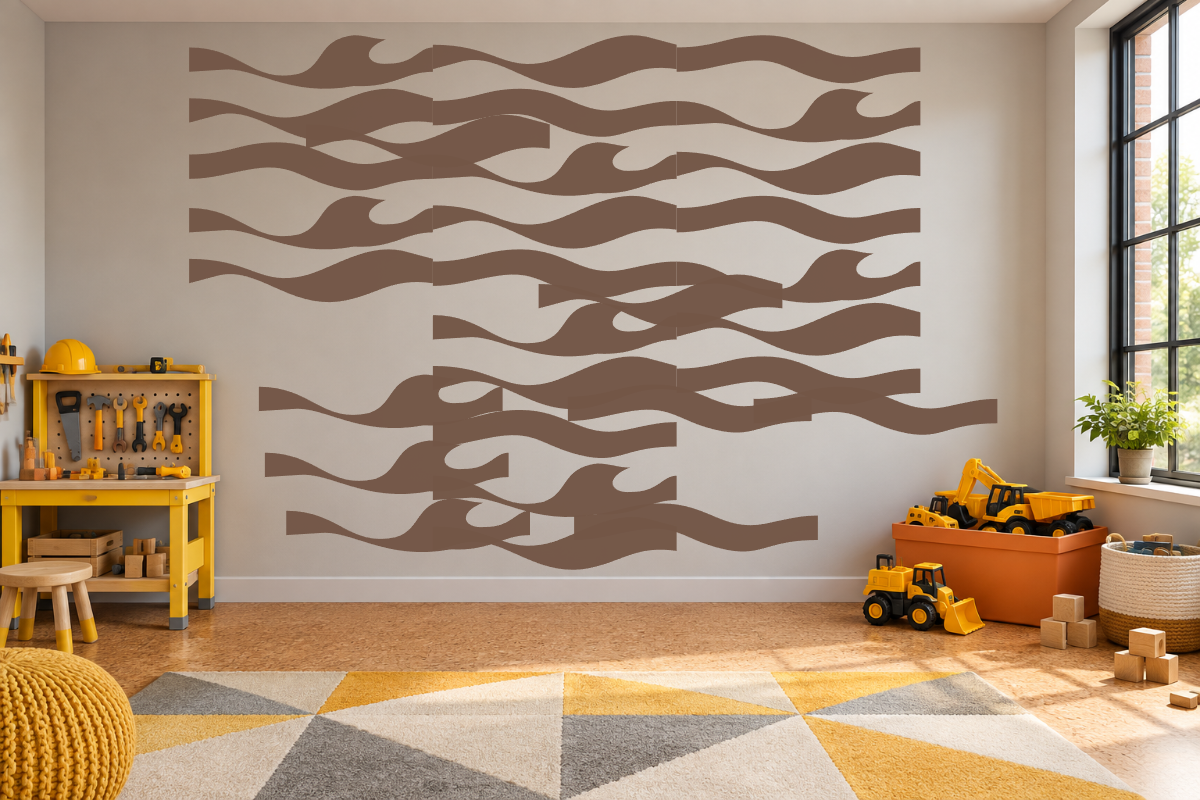 Zebra Safari Mix — exact recommended kit arranged in a kids’ room
